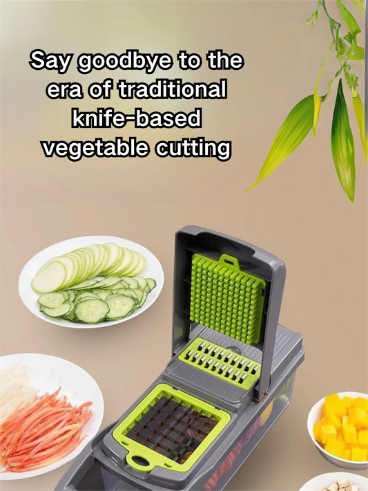 Vegetable Chopper Slicer, Veggie Chopper, Multifunctional 16 in 1 Food Choppers,