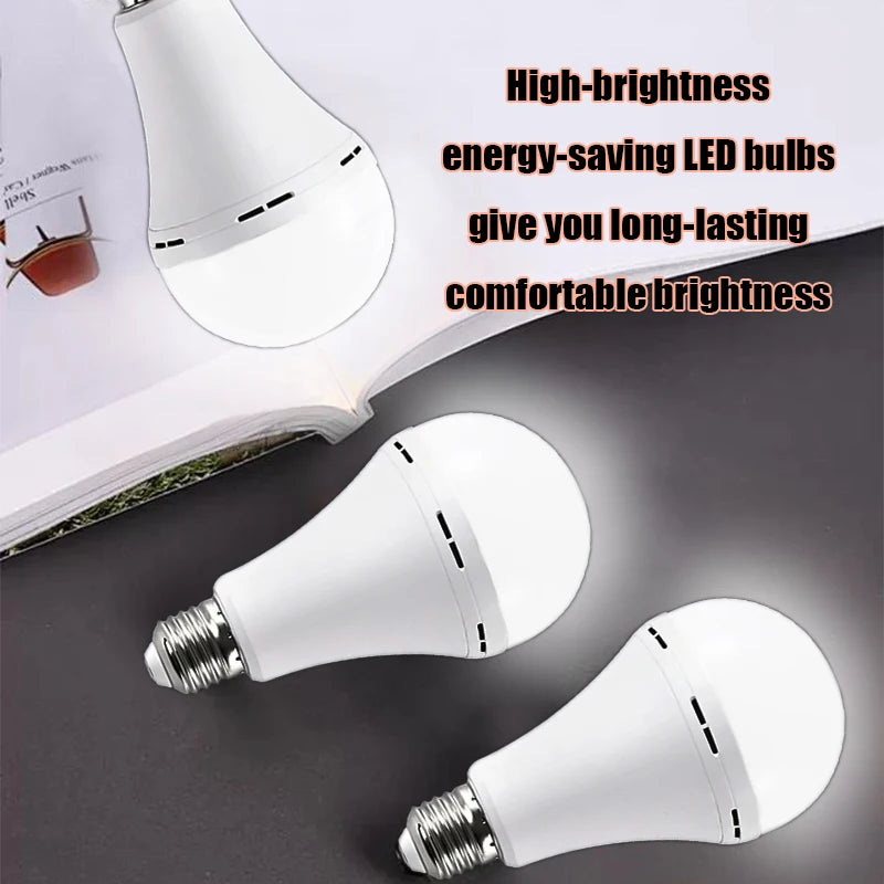 12pcs 15W rechargeable LED emergency bulbs,