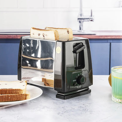 stainless steel household breakfast toaster