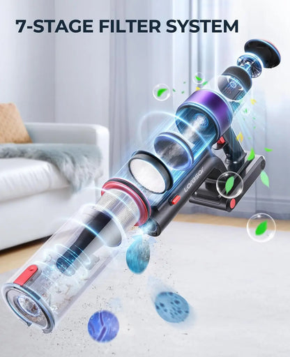 Handheld Laresar Elite and  Cordless Vacuum Cleaner,  Home Appliance 450W Powerful smart home Touch Screen
