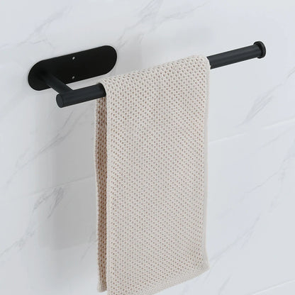 Towel Racks for Bathroom, Adhesive Towel Bar, Hand Towel Holder, Kitchen Towel Holder, Bathroom Accessories