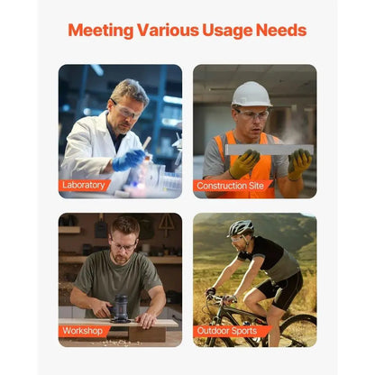 Safety Goggles Anti Fog Scratch Resistant ANSI Z871 Certified Eye for Work Outdoor Sports Clear Lens