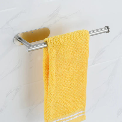 Towel Racks for Bathroom, Adhesive Towel Bar, Hand Towel Holder, Kitchen Towel Holder, Bathroom Accessories