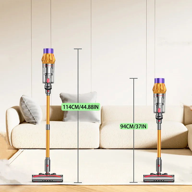V18 Cordless Vacuum Cleaner 550W 45000PA – Handheld Home Vacuum Powerful Brushless Motor,