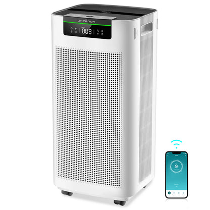 Air Purifier for Home Large Room 3800 ft²,Smart HEPA Air Purifiers with APP & Alexa, Ture HEPA Activated Carbon Air Filter,