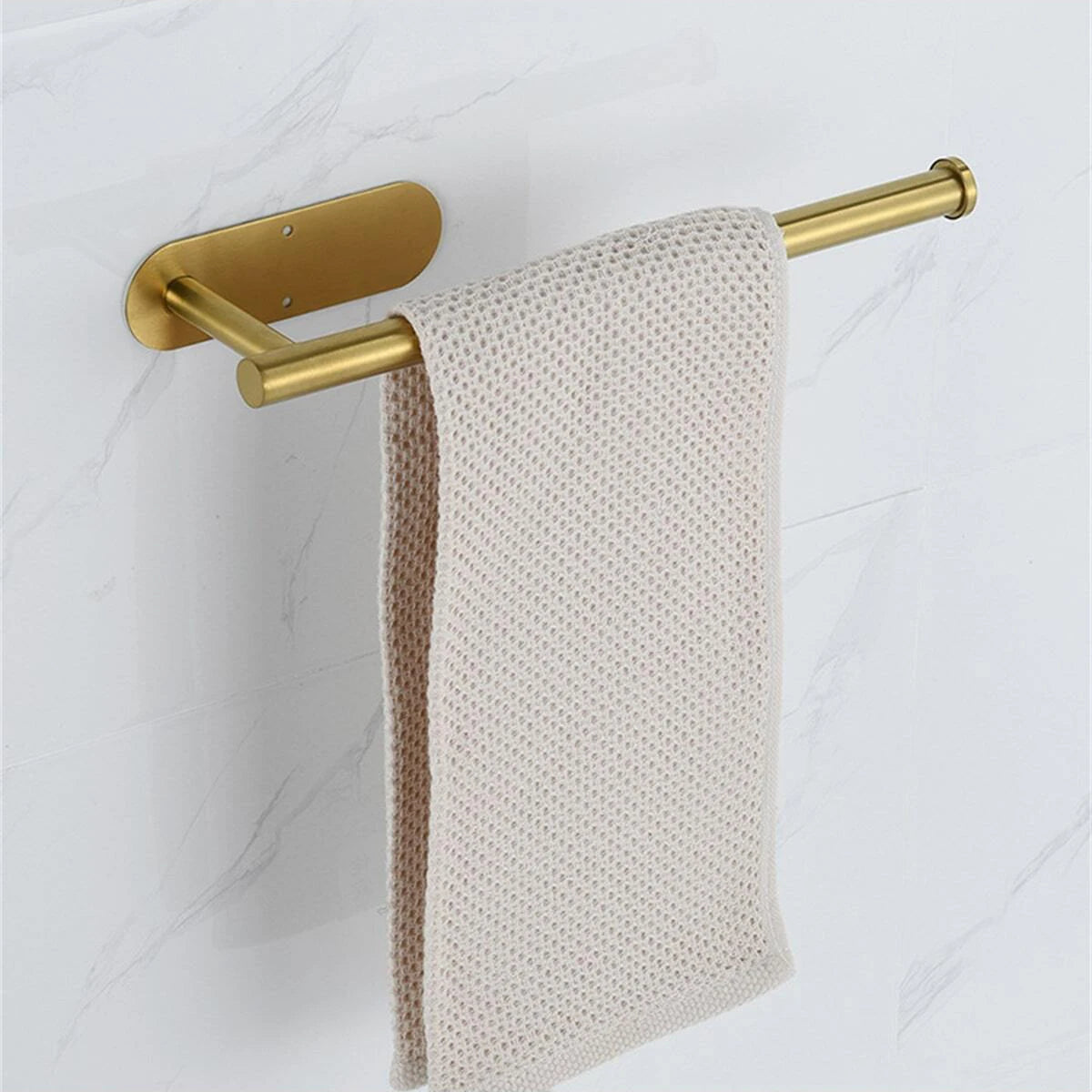 Towel Racks for Bathroom, Adhesive Towel Bar, Hand Towel Holder, Kitchen Towel Holder, Bathroom Accessories