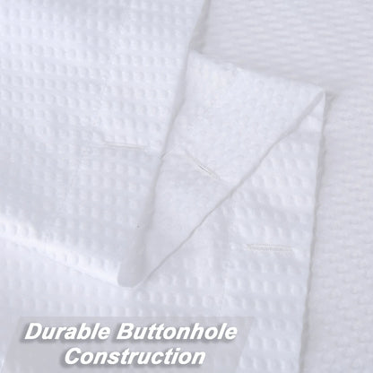 Soft Microfiber Fabric Shower Curtain or Liner for Bathroom, Bathtub Embossed Pattern Water Repellent 72x72Inches