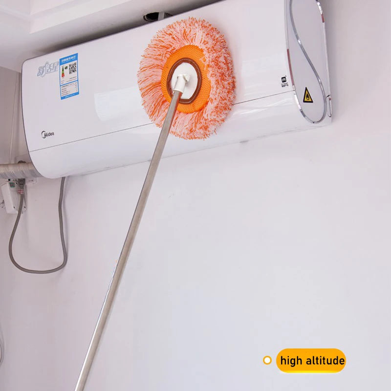 1Pc, ceiling mop, dust mop, flexible rotating floor mop, wall mop, wet and dry mop,