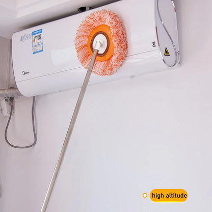 1Pc, ceiling mop, dust mop, flexible rotating floor mop, wall mop, wet and dry mop,