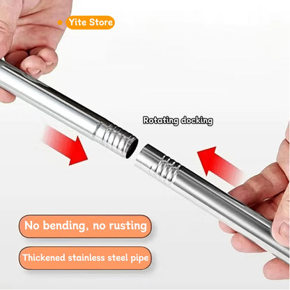 1Pc, ceiling mop, dust mop, flexible rotating floor mop, wall mop, wet and dry mop,