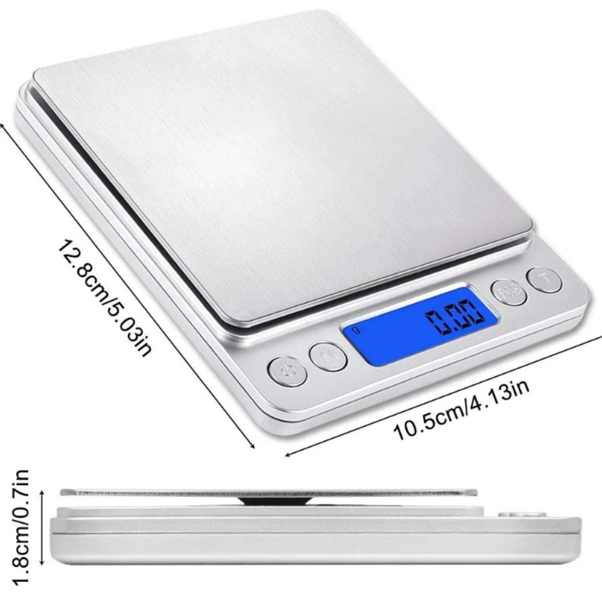 Food Scales Digital Weight Gram and Oz Digital Gram Scale with LCD/ Tare