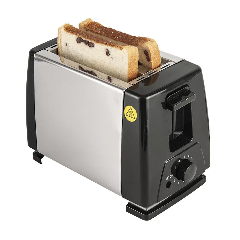 stainless steel household breakfast toaster