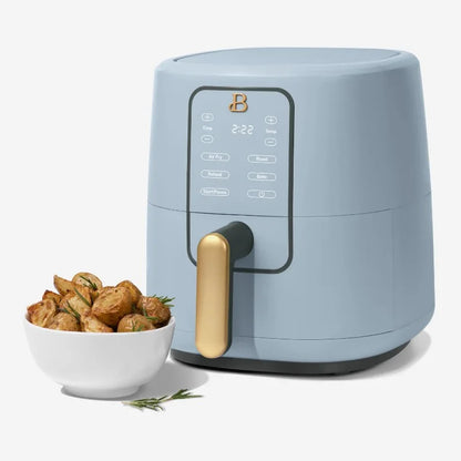 Cornflower Blue Beautiful 3 Qt Air Fryer with TurboCrisp Technology