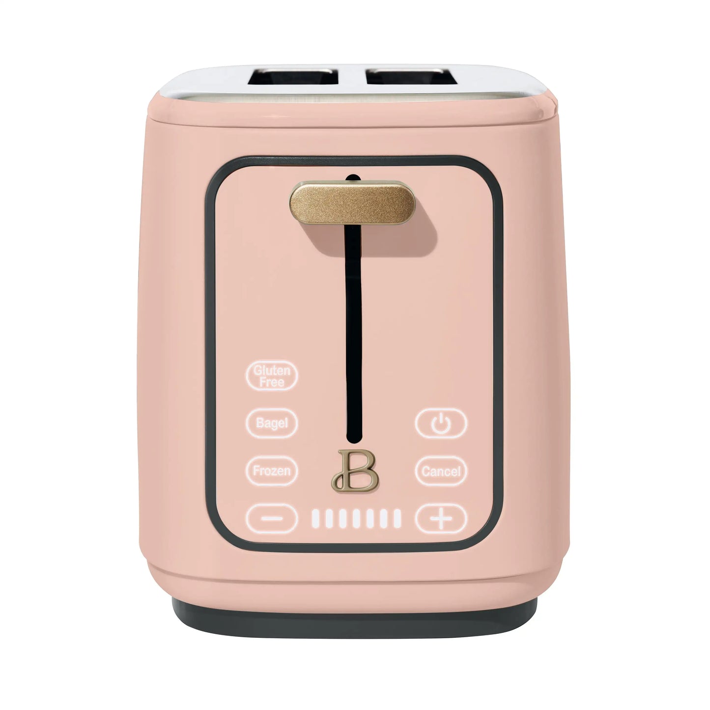 Beautiful 2 Slice Toaster with Touch-Activated Display,