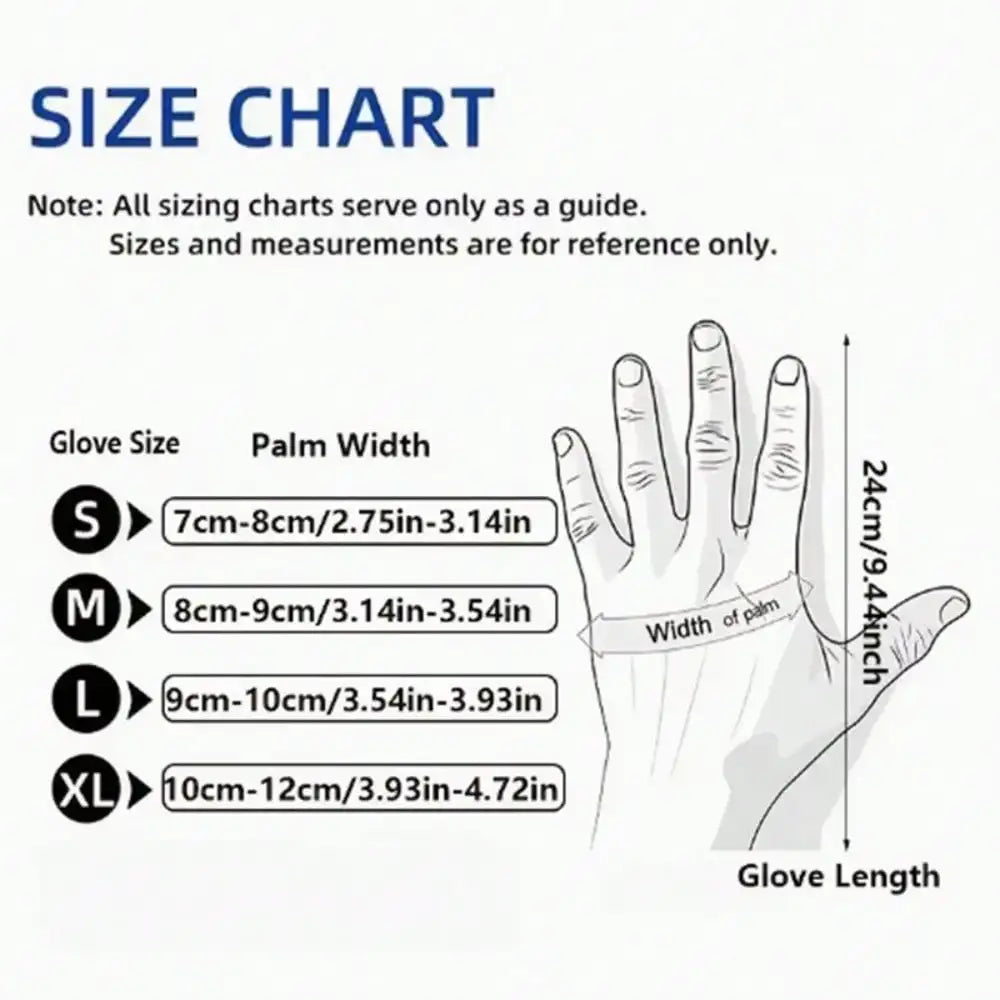 100 Pieces Of Multi-Functional Disposable Nitrile Gloves, Great Helpers For Cleaning And Cooking, Durable Design, Water And Oil