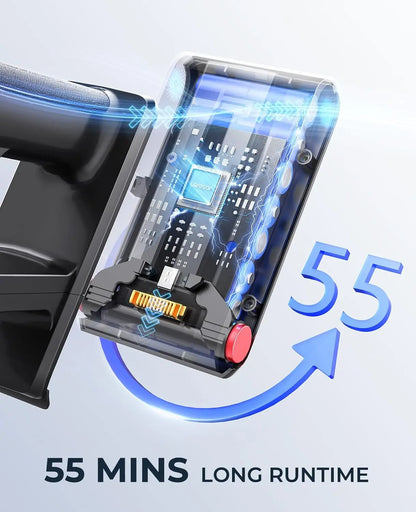 Handheld Laresar Elite and  Cordless Vacuum Cleaner,  Home Appliance 450W Powerful smart home Touch Screen