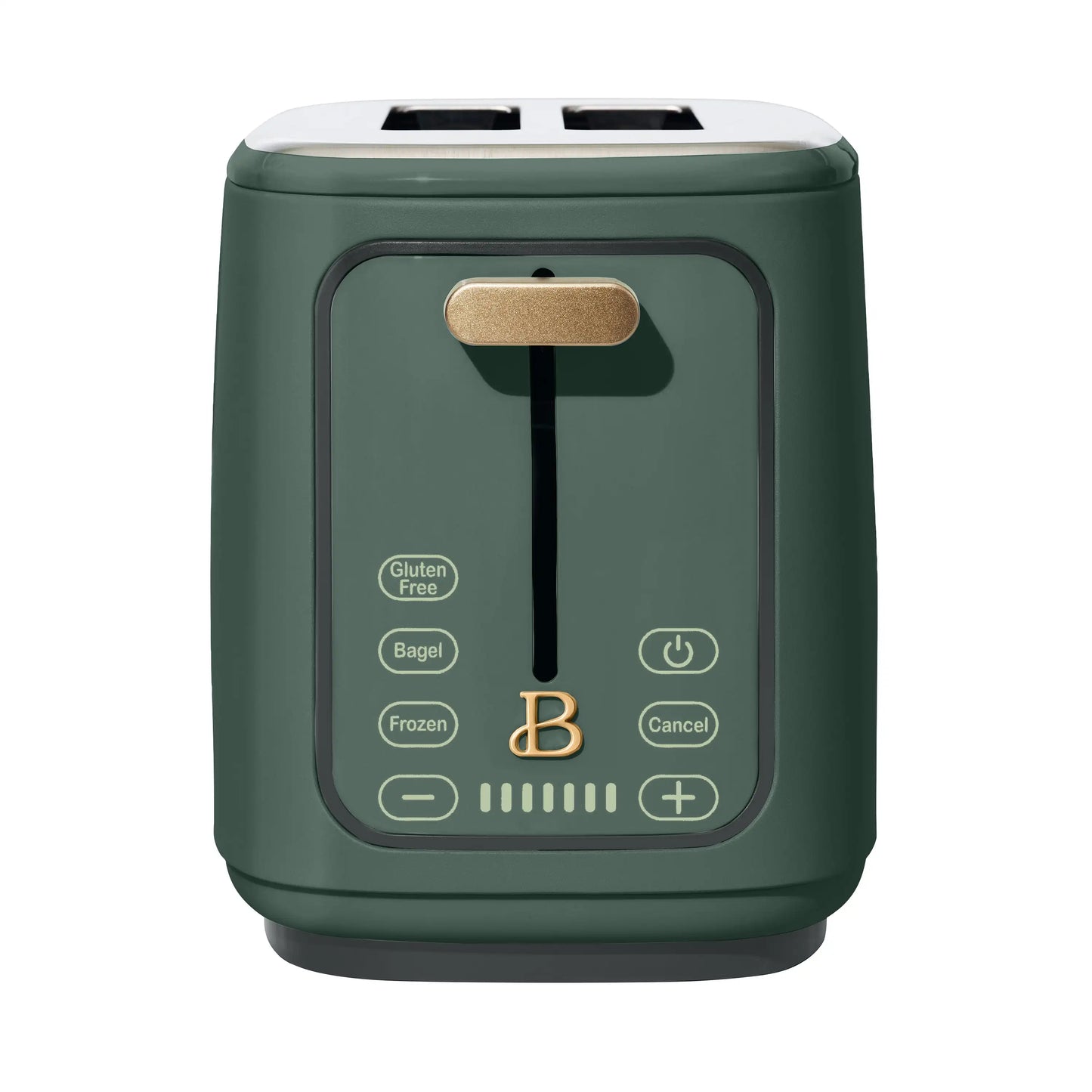 Beautiful 2 Slice Toaster with Touch-Activated Display,