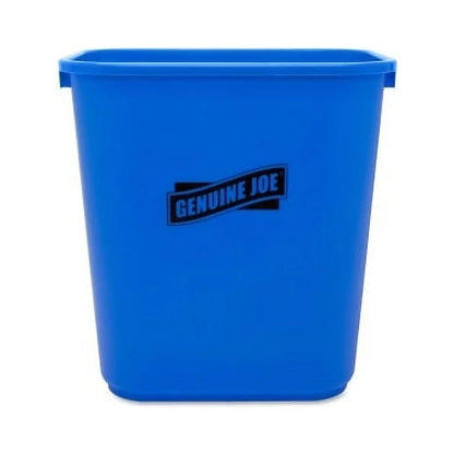 Indoor & Outdoor Recycling Wastebasket Rectangle 7.13 Gal Capacity, Eco Friendly Waste Bin for Classroom Office Use