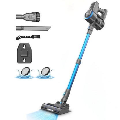 20Kpa Cordless Upright Ultra Lightweight Stick Vacuum for Carpet, Hard Floor, Car, Pet Hair