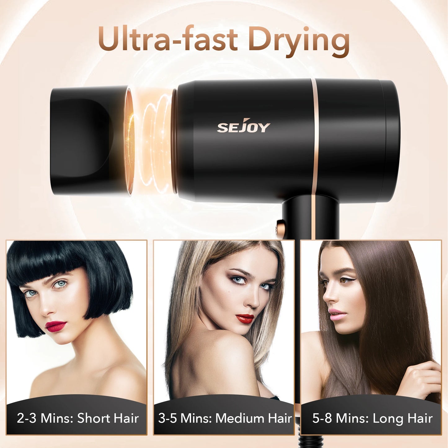 110v Hair Dryer Personal Hair Care Styling Negative Ion Tool Constant Anion Hair Dryers