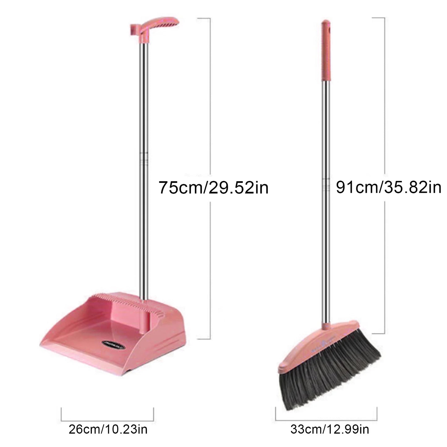 Broom And Dustpan Set Scoop