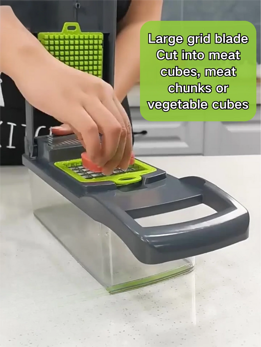 Vegetable Chopper  Slicer, Veggie Chopper, Multifunctional 16 in 1 Food Choppers,