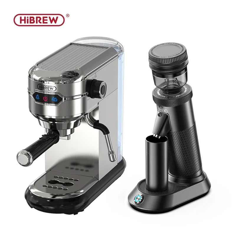 Coffee Maker Cafe tera 20 Bar Inox Semi Automatic Super Slim ESE POD& Powder Espresso Cappuccino Machine.