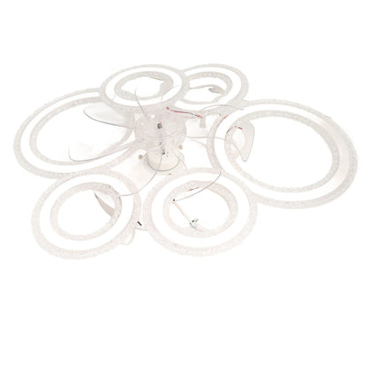 Light Flush Mount Ceiling Fan for Dining Room