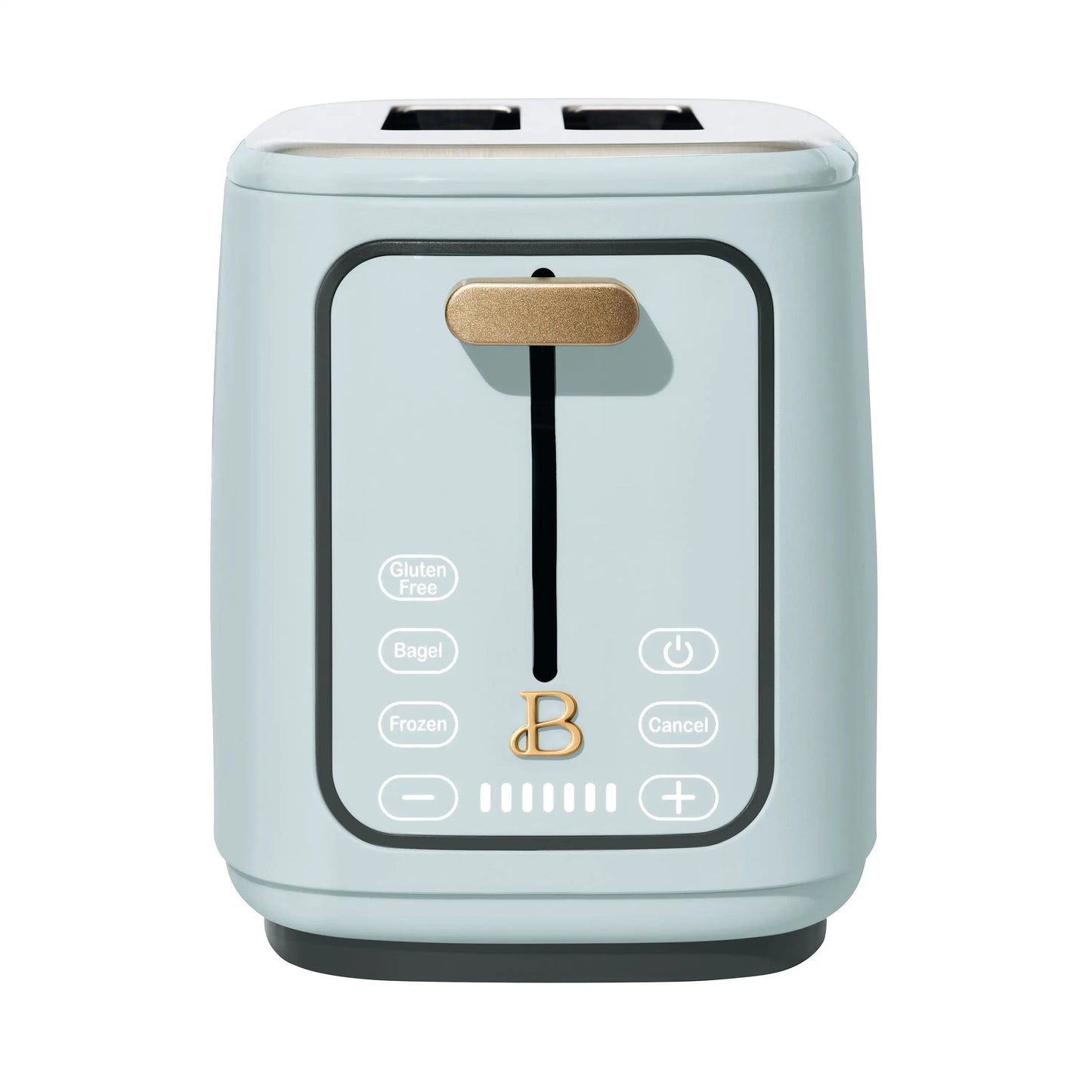 Beautiful 2 Slice Toaster with Touch-Activated Display,