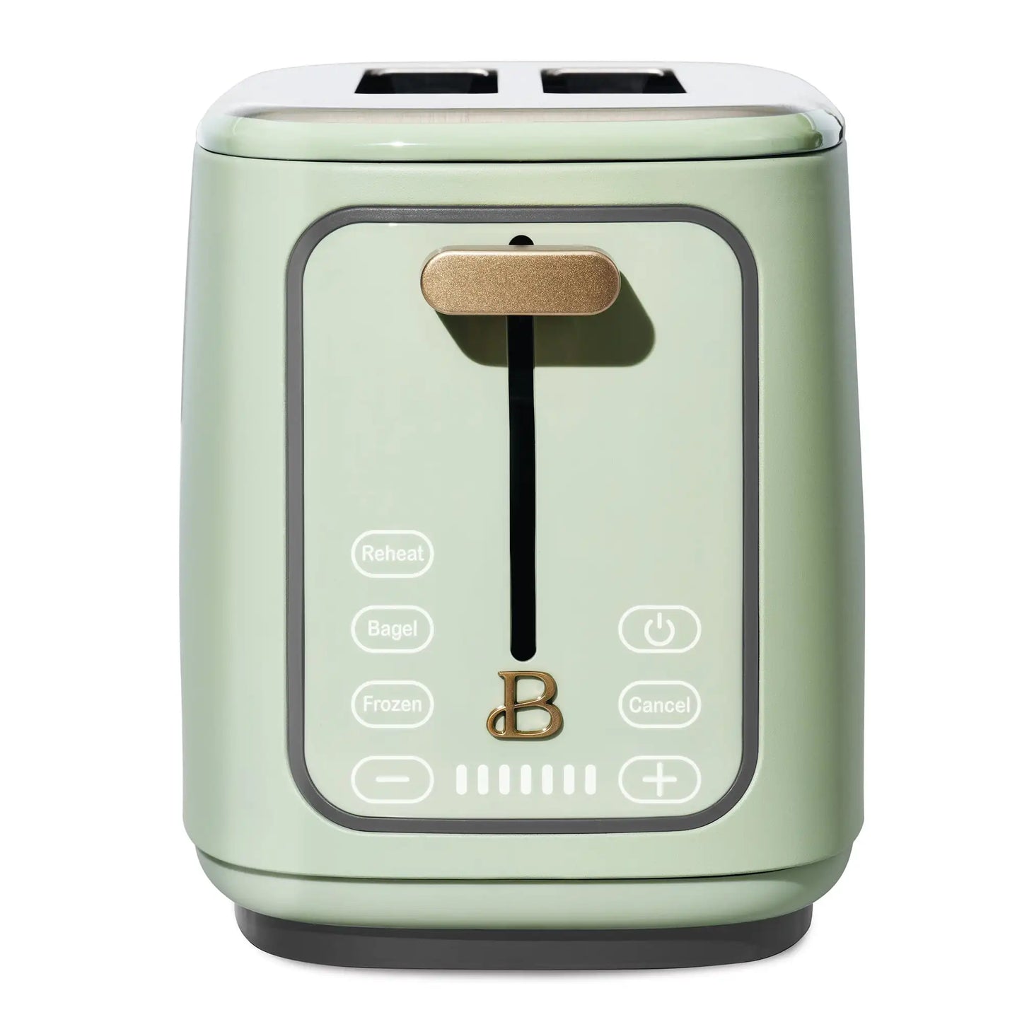Beautiful 2 Slice Toaster with Touch-Activated Display,