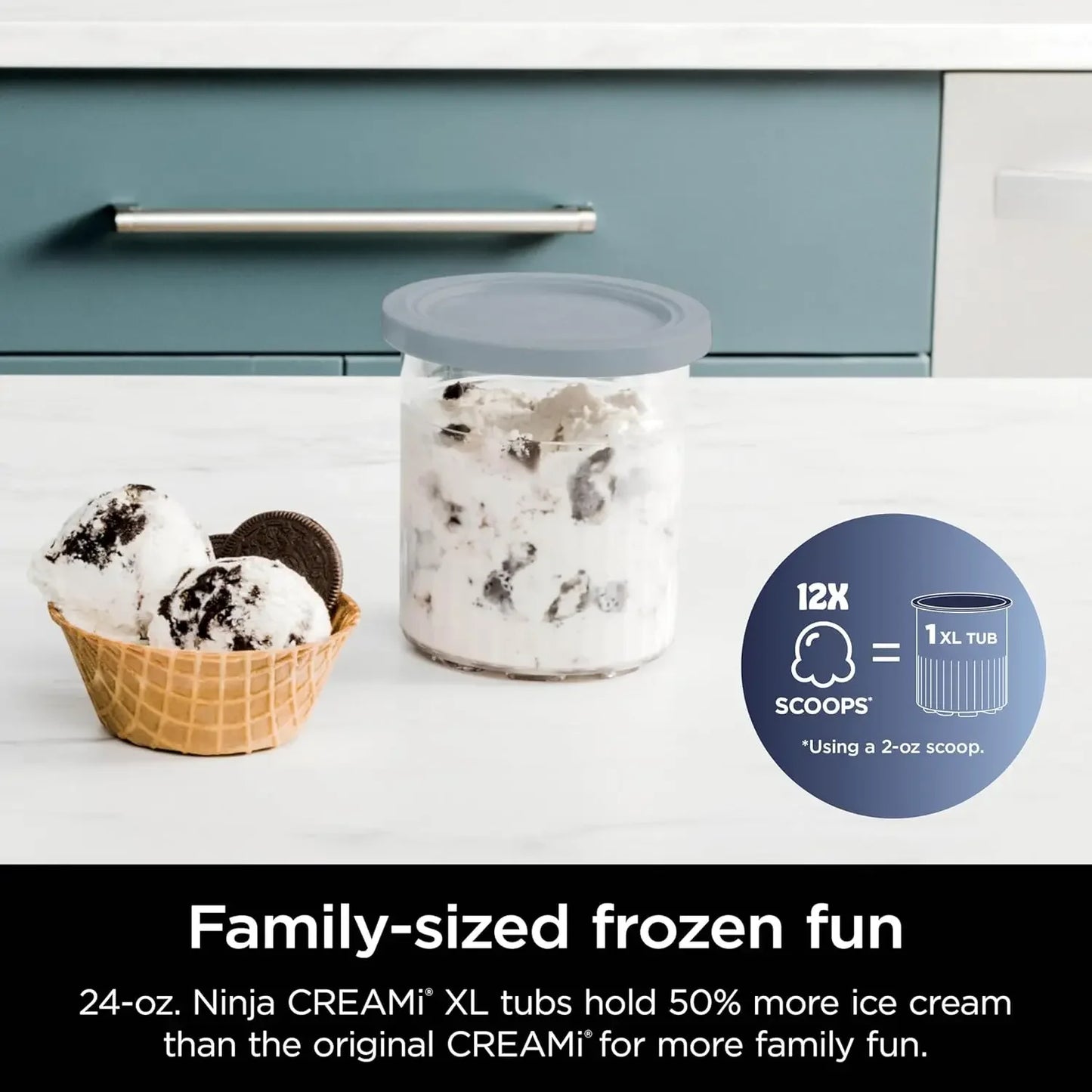 CREAMi Deluxe 11-in-1 Ice Cream & Frozen Treat Maker for Ice Cream, Sorbet, Milkshakes, Frozen Yogurt, & More.